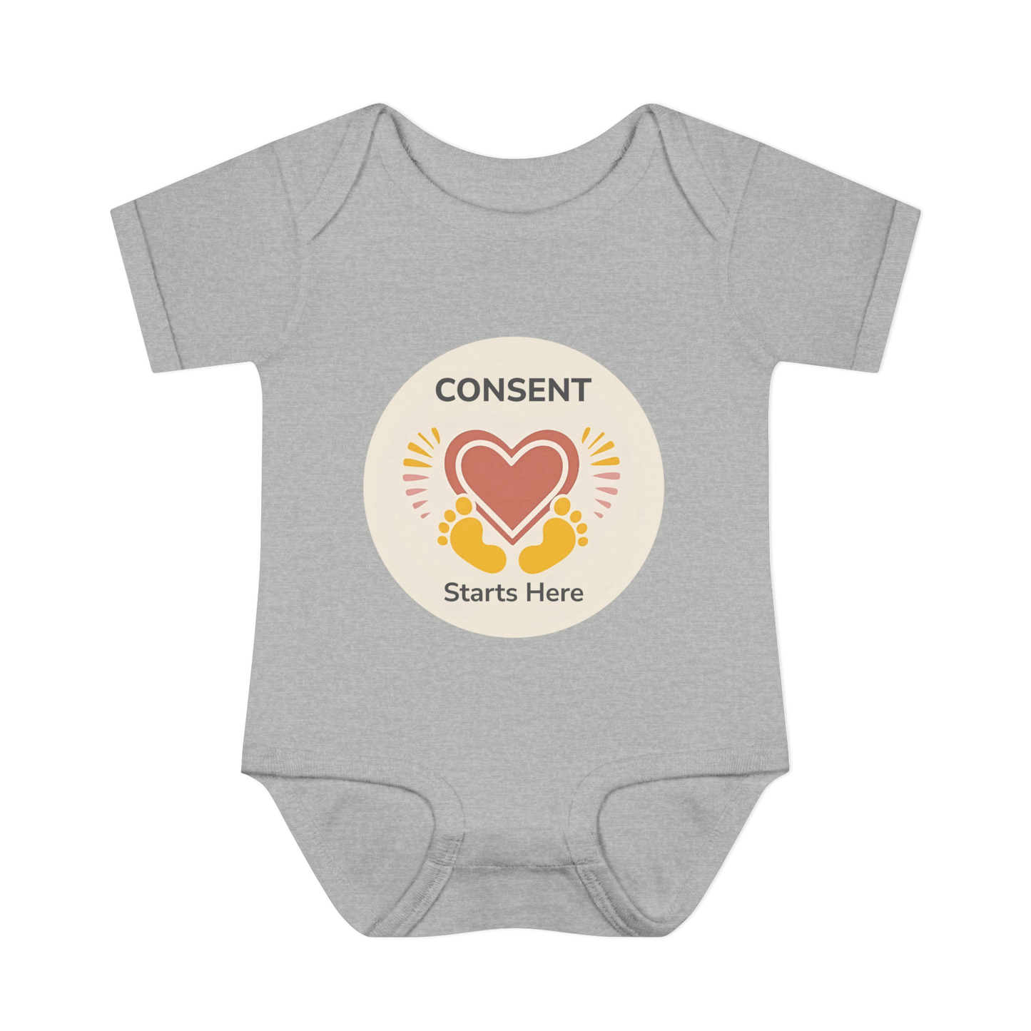 'Consent Starts Here' Bodysuit